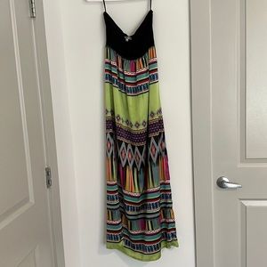Joy Joy Strapless Maxi Dress